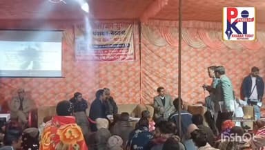 नेठराना में पहुंचे जिला कलेक्टर, एडवोकेट श्रवण सहारण ने रखी गांव की जनसमस्याएं ।