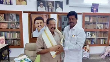 விழுப்புரம்: சண்முகபுரத்தில் முன்னாள் அமைச்சர் பொன்முடியை நேரில் சந்தித்து பொங்கல் வாழ்த்துக்கள் தெரிவித்த சட்டமன்ற உறுப்பினர்