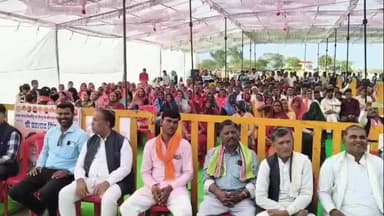 खिलचीपुर: मंत्री प्रहलाद पटेल ने खिलचीपुर में अटल सुशासन भवन का किया भूमिपूजन