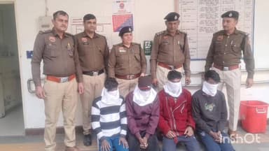 बहादुरगढ़: महिला से गैंगरेप के मामले में गिरफ्तार चारों आरोपियों को न्यायालय में पेश कर जेल भेजा गया