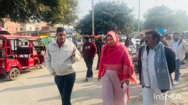 बहादुरगढ़: अनाज मंडी में सफाई व्यवस्था को लेकर नगर परिषद चेयरपर्सन सरोज राठी ने किया निरीक्षण