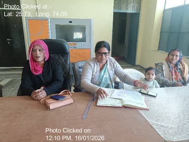 कुंवरिया: 16-Jan-26 : Mahatma Gandhi Narega Yojana Samajik Ankekshan Karya