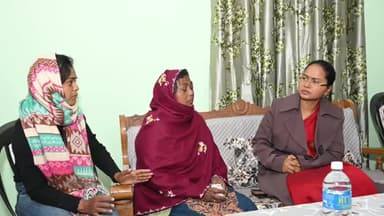 मांडर: कृषि मंत्री शिल्पी नेहा तिर्की ने शोक-संतप्त परिवार से मुलाकात की