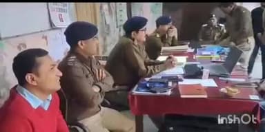 खुसरूपुर: खुसरूपुर थाना परिसर में सरस्वती पूजा को लेकर शांति समिति की बैठक आयोजित हुई