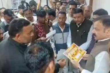 गाडरवारा: विधायक मंत्री राव उदय प्रताप सिंह का गाडरवारा स्थित निज निवास पर आगमन, नागरिकों से की मुलाकात