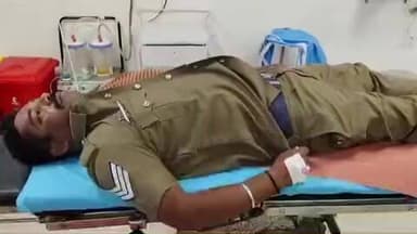 குறிஞ்சிப்பாடி: நெய்வேலியில் ரவுடி துப்பாக்கியால் சுட்டு பிடிப்பு, இரண்டு போலீசார் காயம்