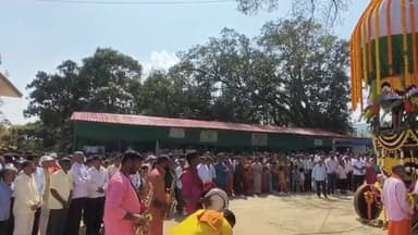 ಸೋಮವಾರಪೇಟೆ: ಶಾಂತಳ್ಳಿಯಲ್ಲಿ ಶ್ರದ್ಧ ಭಕ್ತಿಯಿಂದ ಜರುಗಿದ ಕುಮಾರಲಿಂಗೇಶ್ವರ ದೇವರ 67 ನೇ ಮಹಾರಥೋತ್ಸವ