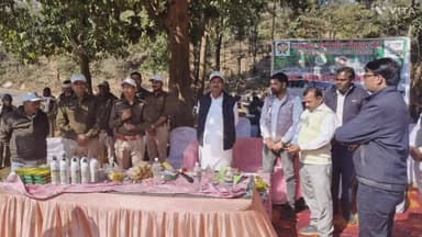 देवसर: भैंसाहुड़ जंगल में आयोजित अनुभूति कार्यक्रम में विधायक ने की सहभागिता