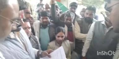 त्योंदा: ब्लॉक कांग्रेस कमेटी किसान त्यौदा ने मुख्यमंत्री के नाम ज्ञापन सौंपा