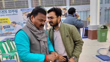 মন্দিরবাজার: ডায়মন্ড হারবারে সেবাশ্রয় ক্যাম্প টু পরিদর্শন করলেন মন্দিরবাজার বিধানসভার বিধায়ক।