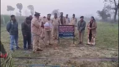 कासगंज: ढोलना कोतवाली पुलिस ने गैंगस्टर एक्ट के आरोपी की ₹4 लाख की कीमत की जमीन की ज़ब्ती की