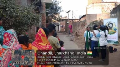 चांडिल: चांडिल क्षेत्र में जिला परिवहन विभाग ने नुक्कड़ नाटक से 'ना हेलमेट, नो फ्यूल' अभियान चलाया