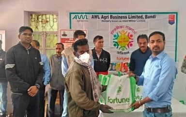 प्रधानमंत्री टीबी मुक्त भारत अभियान के तहत एडब्ल्यूएल बिजनेस लिमिटेड द्वारा 100 टीबी मरीजों को पोषण किट का वितरण
बूंदी,...