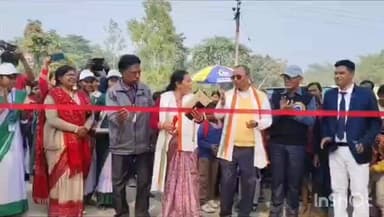 কুশমুণ্ডী: কুশমন্ডি ব্লকের খাগাইল টঙ্ক নাথ সরকার উচ্চ বিদ্যালয়ে নতুন প্রবেশদ্বারের উদ্বোধন করলেন বিধায়ক রেখা রায়