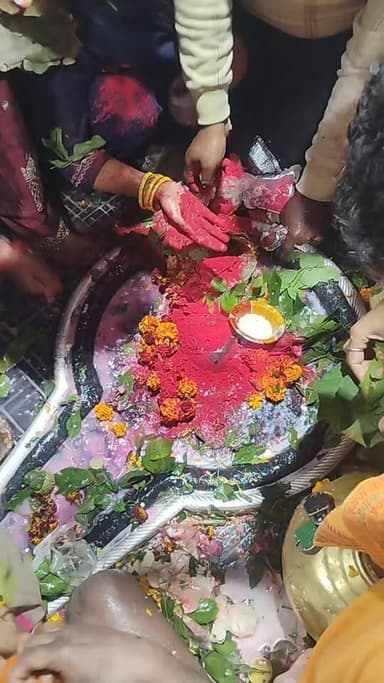 देवघर बैद्यनाथ धाम मंदिर गर्भ गृह