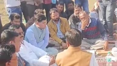 त्योंथर: प्रशासन की समझाइश के बाद किसान धरने से उठे, जल्द परसिया धान खरीदी केंद्र के किसानों की समस्या का होगा समाधान