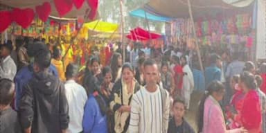 हुसैनाबाद: दंगवार सूर्य मंदिर मेला: तीसरे दिन भी श्रद्धा का सैलाब, आस्था, संस्कृति और मनोरंजन का संगम