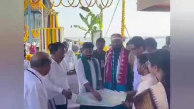 కోరుట్ల: కోరుట్ల నియోజకవర్గ అభివృద్ధికి సంబంధించి, నిర్మల్ జిల్లాకు విచ్చేసిన ముఖ్యమంత్రి రేవంత్ రెడ్డిని కలిసిన కోరుట్ల MLA
