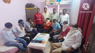 నిజామాబాద్ రూరల్: గంగస్థాన్ ఫేస్ 1 లో పేకాట స్థావరంపై CCS పోలీసుల దాడులు. 7 గురు అరెస్ట్