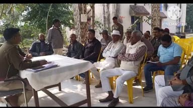 पकरीबरावां: धमौल थाना में सरस्वती पूजा को लेकर शांति समिति की बैठक आयोजित, पर्व के दौरान डीजे पर होगा प्रतिबंध