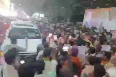 नांदेड: माजी मुख्यमंत्री अशोक चव्हाण येताच बाप तो बाप रहेगा गाण्यावर भाजप कार्यकर्त्यांनी आयटीआय इथे केला जल्लोष