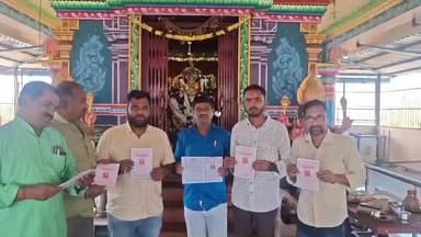 నిజామాబాద్ సౌత్: ఈనెల 21 నుండి 23వ తేదీ వరకు నగరంలోని గుమస్తా కాలనీ దుర్గాదేవి ఆలయ 4వ వార్షికోత్సవ వేడుకలు