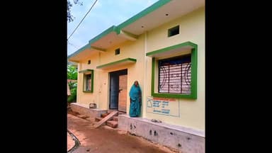 अकलतरा: अकलतरी में छप्पर से मिली मुक्ति, योजना ने बदली तस्वीर, चंद्रिकाबाई के चेहरे पर लौटी मुस्कान