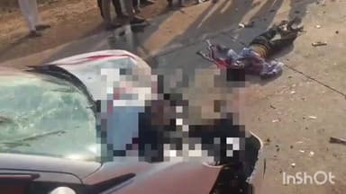 ಭಾಲ್ಕಿ: ಖಾನಾಪೂರ ಬಳಿ ಬೈಕ್'ಗೆ ಕಾರು ಡಿಕ್ಕಿ; ಬೈಕ್ ಸವಾರ ಸ್ಥಳದಲ್ಲೇ ಸಾವು