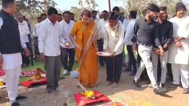 बुरहानपुर: विधायक अर्चना चिटनिस ने ₹3.72 करोड़ के विकास कार्यों का किया भूमिपूजन व लोकार्पण