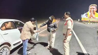 కొండపి: ఉమ్మడి ప్రకాశం జిల్లా వ్యాప్తంగా రాష్ట్రీయ మరియు జాతీయ రహదారులపై వాహన డ్రైవర్లకు పేస్ వాష్ కార్యక్రమం