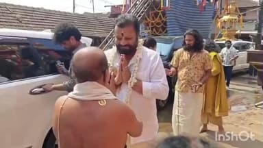 ಉಡುಪಿ: ಉಡುಪಿಯ ಶ್ರೀ ಕೃಷ್ಣ ಮಠಕ್ಕೆ ಕೇಂದ್ರ ಸಚಿವ ಸುರೇಶ್ ಗೋಪಿ, ಭೇಟಿ