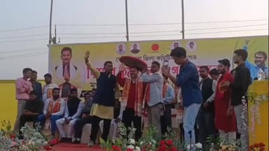 লক্ষীপুৰ: জয়পুৰত ৰাইজৰ দলৰ বিশাল গণসমাৱেশ অনুষ্ঠিত হয়, উপস্থিত থাকে বিধায়ক অখিল গগৈ