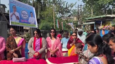 কল্যাণী: কল্যাণীর সগুনা অঞ্চলে তৃণমূল কংগ্রেসের উন্নয়নের পাঁচালী কর্মসূচি