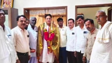 ಜೇವರ್ಗಿ: ನರಿಬೋಳ ಗ್ರಾಮದಲ್ಲಿ ಕೆಕೆಆರ್ಡಿಬಿ ಅಧ್ಯಕ್ಷ ಶಾಸಕ ಅಜಯ್ ಸಿಂಗ್ಗೆ ಸನ್ಮಾನ