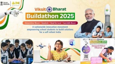 भारत सरकार के शिक्षा मंत्रालय, स्कूल शिक्षा एवं साक्षरता विभाग द्वारा संचालित “विकसित भारत बिल्डथॉन-2025” कार्यक्रम के स...