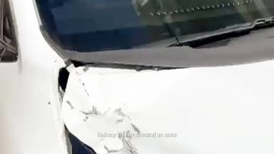 बिछीवाड़ा: बिछीवाड़ा हाईवे पर पत्थरबाजों का आतंक : चलती कार पर अज्ञात बदमाशों ने फेंका भारी पत्थर, वाहन हुआ क्षतिग्रस्त