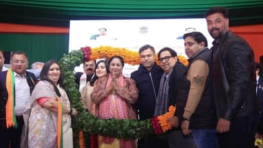 पंजाबी बाग: मोती नगर में सीएम रेखा गुप्ता की मौजूदगी में डिप्टी सीएम प्रवेश वर्मा ने ₹135 करोड़ की विकास योजनाओं का शिलान्यास किया