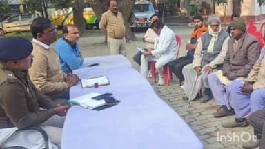 छातापुर: छातापुर थाना में सरस्वती पूजा को लेकर शांति समिति की बैठक हुई, बीडीओ सीओ मौजूद रहे