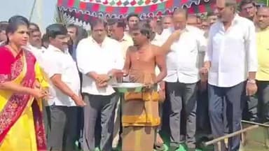 దర్శి: నాలుగు కోట్ల పంతొమ్మిది లక్షలు రూపాయలతో విద్యుత్ డివిజనల్ కార్యాలయం నిర్మాణానికి శంకుస్థాపన చేసిన మంత్రులు