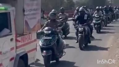 हिंगणघाट: शहरात वाढत्या अपघातांवर आळा घालण्यासाठी हेल्मेट रॅली काढून करण्यात आली वाहतूक नियमांविषयी जनजागृती