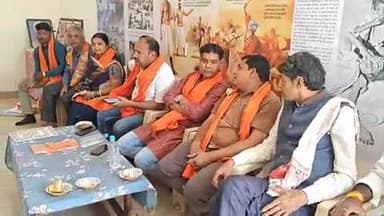 तिल्दा: मंत्री टंक राम वर्मा ने श्रीमद् भागवत कथा के लिए बैठक की, कार्यक्रम स्थल का भी लिया जायजा