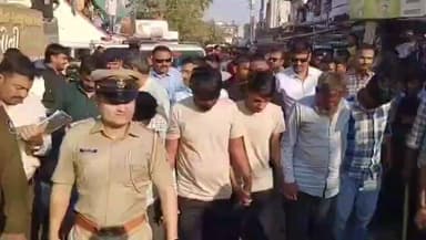 કુંભારવાડામાં યુવાનની હત્યાના મામલે ઝડપાયેલા પાંચ આરોપીઓનું રિકન્ટ્રકશન કરવામાં આવ્યું