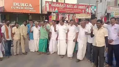 திருக்கழுக்குன்றம்: திருக்கழுக்குன்றத்தில் அதிமுகவினர் எம்ஜிஆர் சிலைக்கு மாலை அணிவித்து மரியாதை செலுத்தினர்