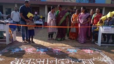 नेर: शहरातील नगरपरिषद उच्च प्राथमिक मराठी शाळा क्रमांक एक येथे पार पडला आनंद मेळावा