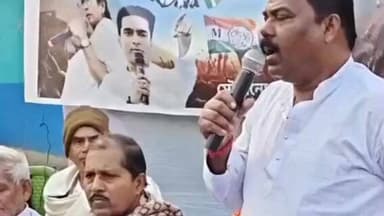 মন্দিরবাজার: জগদীশপুর অঞ্চলে উন্নয়নের সংলাপ অনুষ্ঠানে উপস্থিত মন্দিরবাজার বিধানসভার বিধায়ক