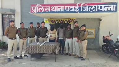 पवई: ग्राम कृष्णगढ़ गोलीकांड: दोनों आरोपी गिरफ्तार, अवैध देसी पिस्टल व कारतूस बरामद