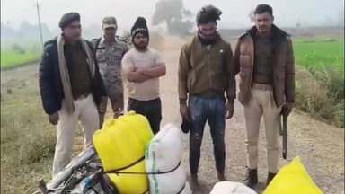 सिरदला: परनाडबर पुलिस ने 600 लीटर अवैध शराब के साथ दो तस्करों को पकड़ा, दो बाइक भी की गई जब्त