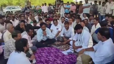 નાંદોદ: ધારાસભ્ય ચૈતર વસાવા એ કહ્યું કે નિરાકરણ નહિ આવે તો આવતીકાલે અમે બધા ધારણા પર અહીં બેસવાના છે તંત્રમાં દોડધામ.