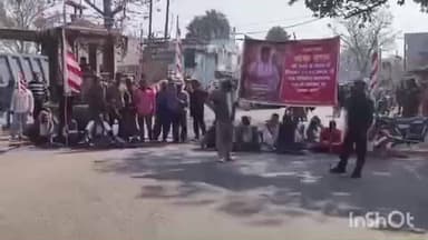 बालूमाथ: सोमा मुंडा की हत्या से नाराज़ लोगों ने मुरपा मोड़ पर रांची-चतरा मार्ग दो घंटे तक जाम किया