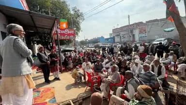 रोहतक: राज्यसभा सांसद रामचन्द्र जांगड़ा का बयान, कहा- कांग्रेस ने जनता को दोनों हाथों से लूटा